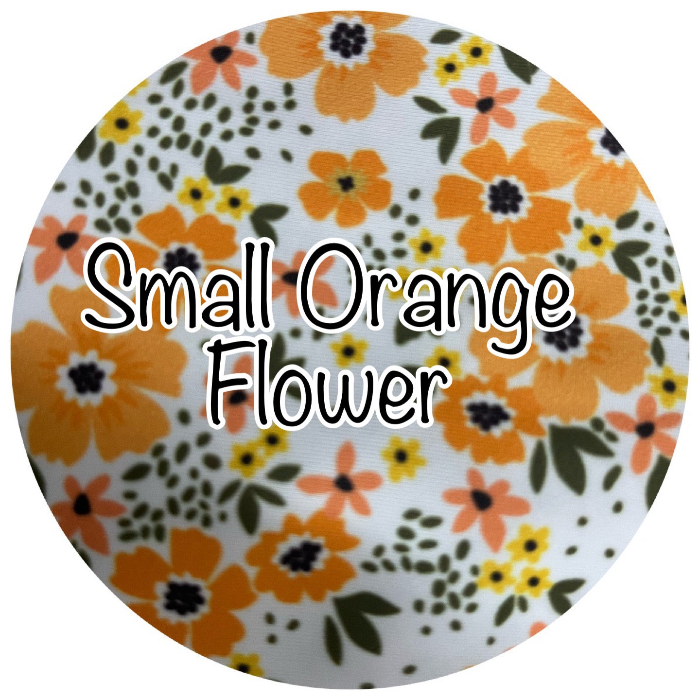 Small Orange Flower