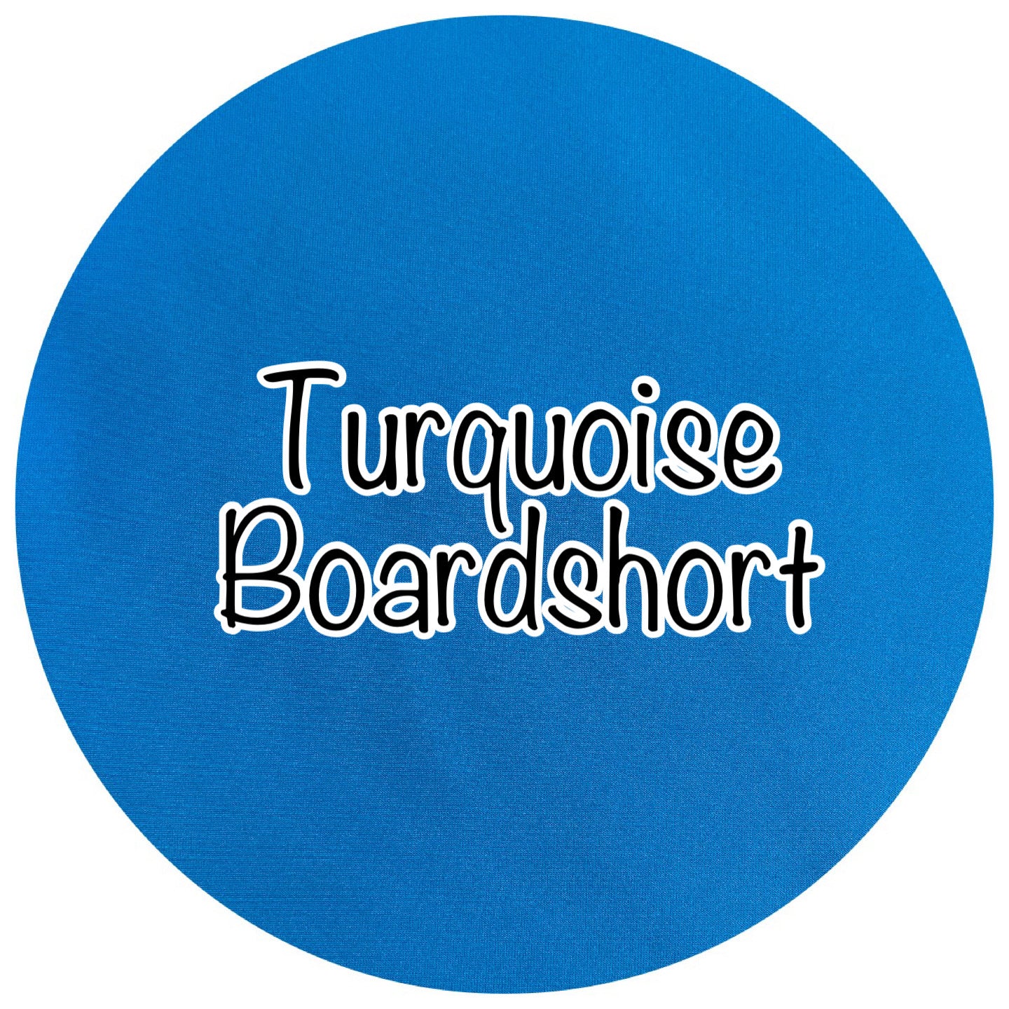 Turquoise Board Shorts