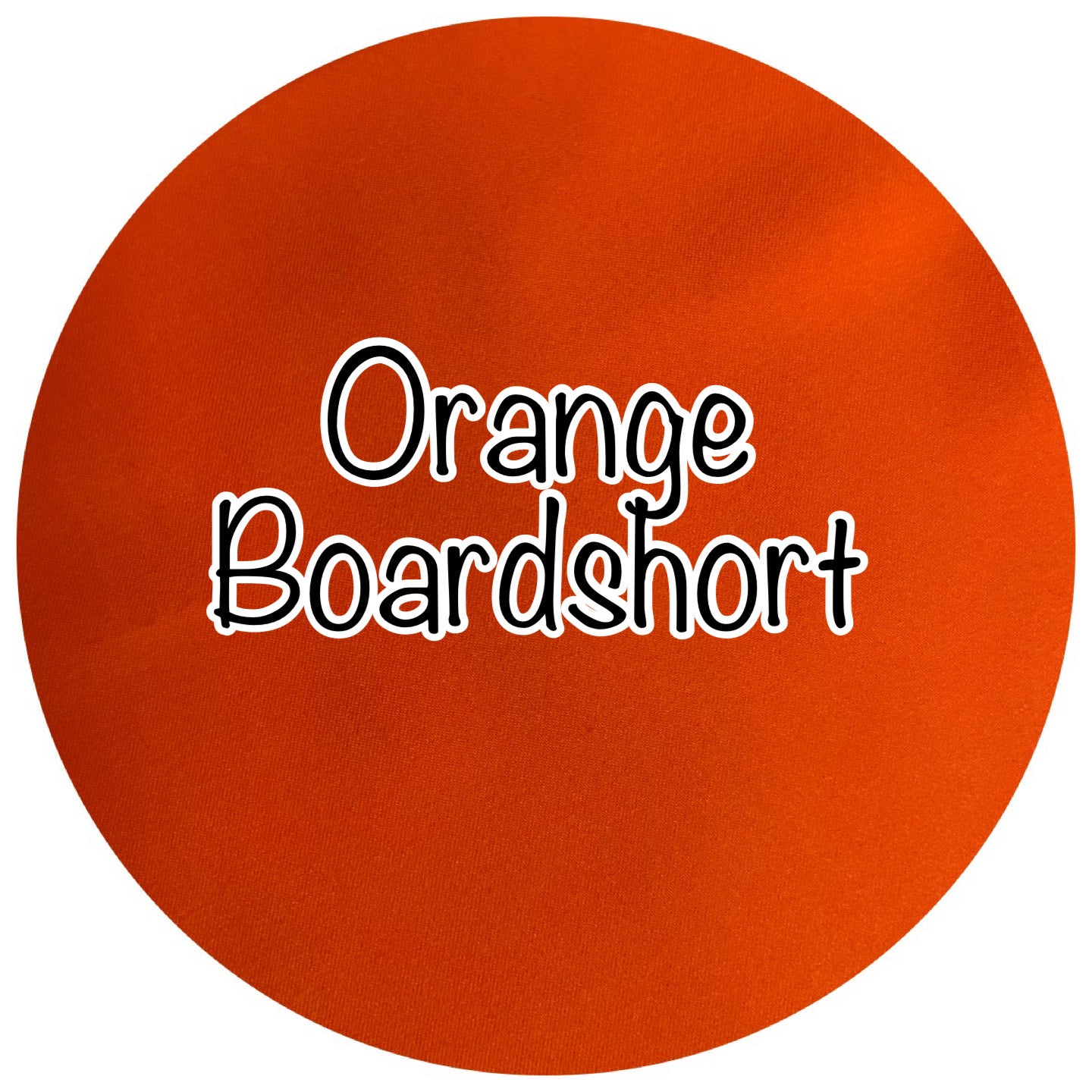 Orange Board Shorts