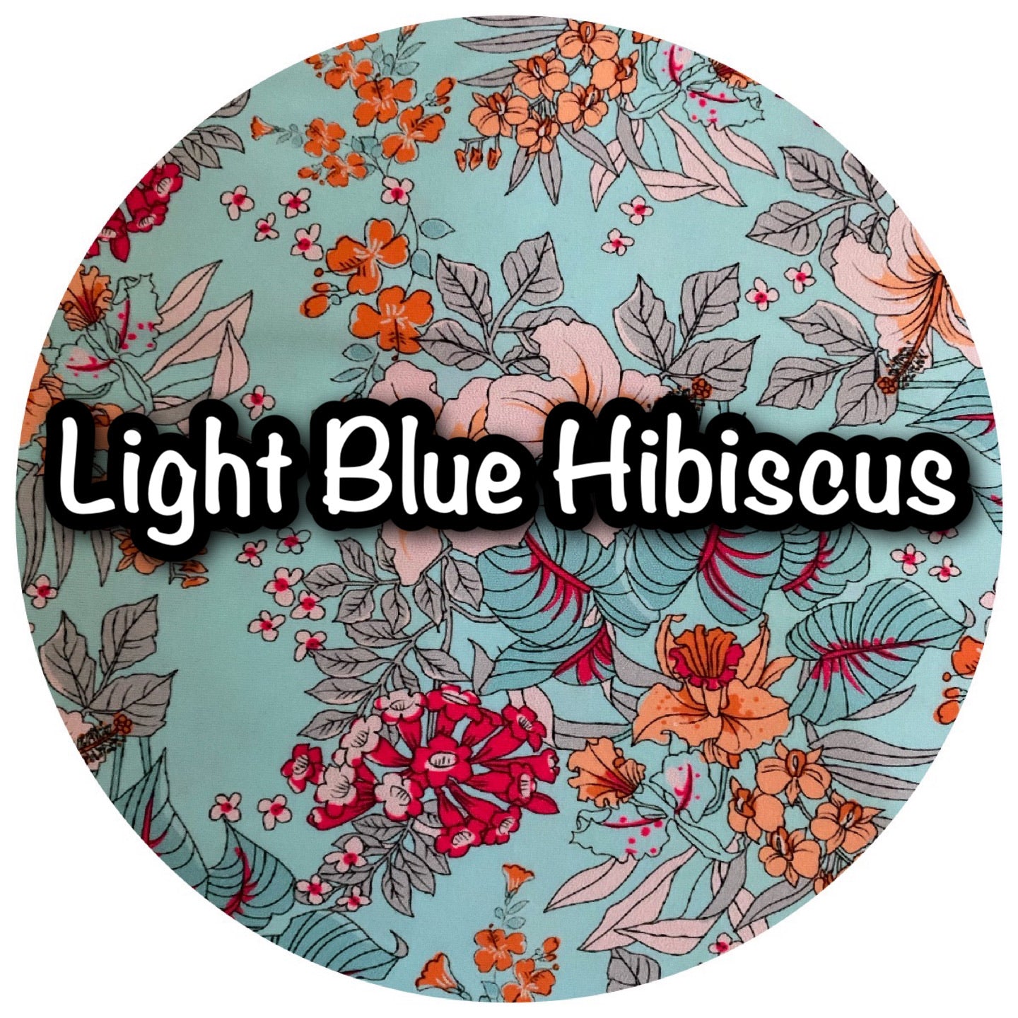 Light Blue Hibiscus